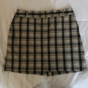 Plaid skirt